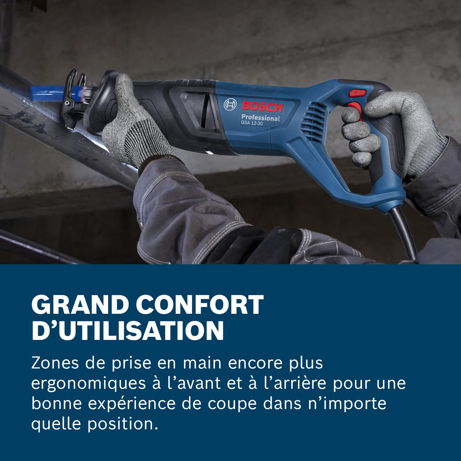 Bosch Professional scie sabre GSA 12-30 (avec coffret de transport)