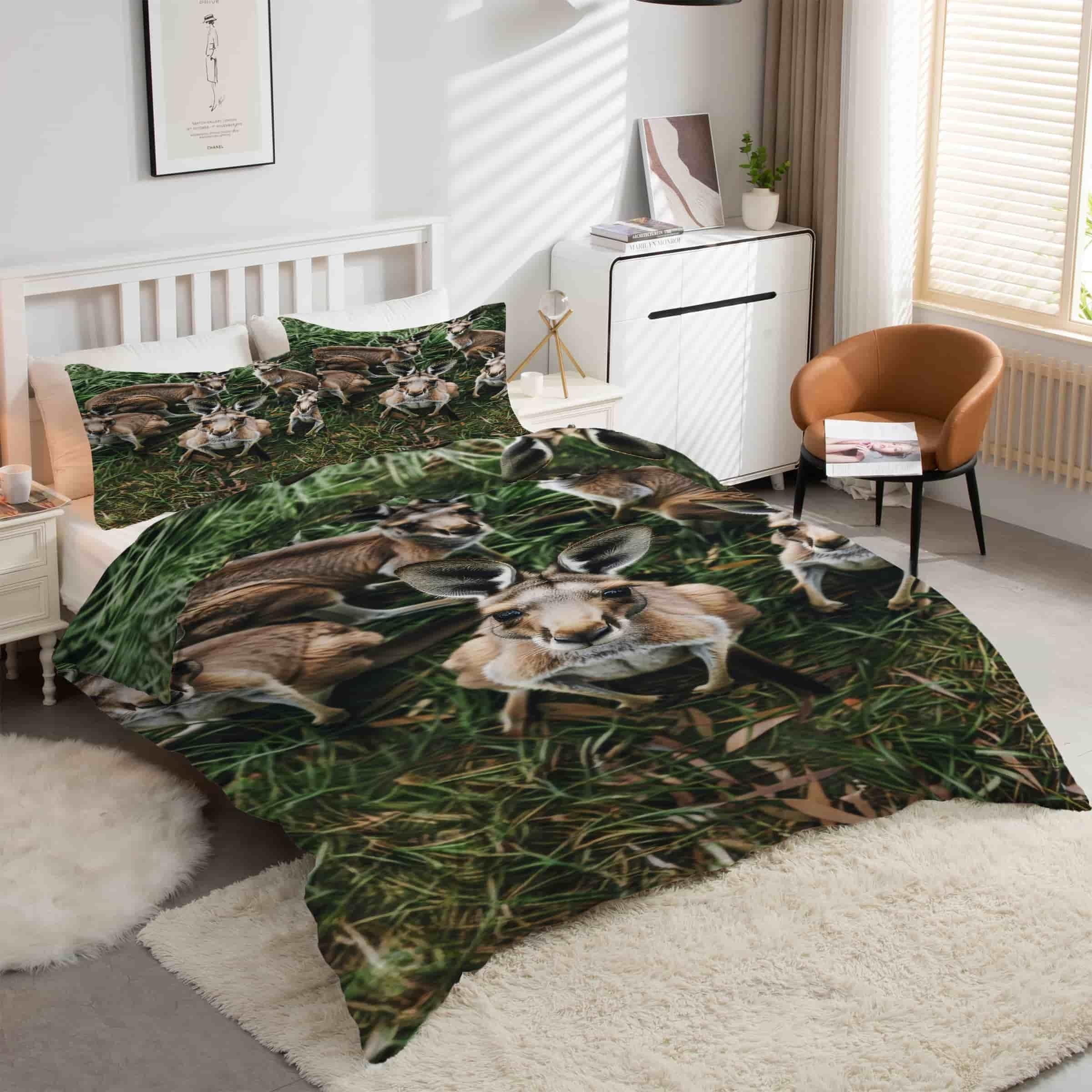 Housse couette 240x260 kangourou avec zip pour changer vos draps sans effort