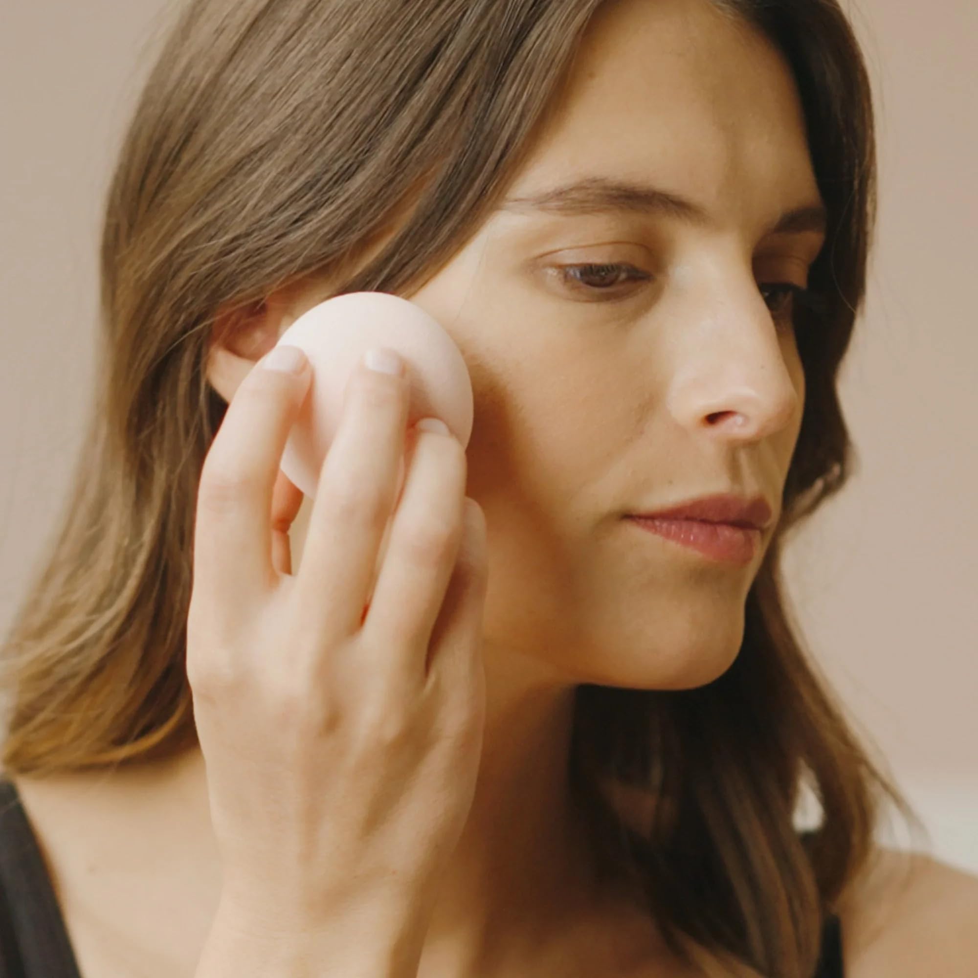NOOANCE - Duo Éponges Teint - La Guimauve - 2 tailles pour une couvrance modulable et un fini naturel