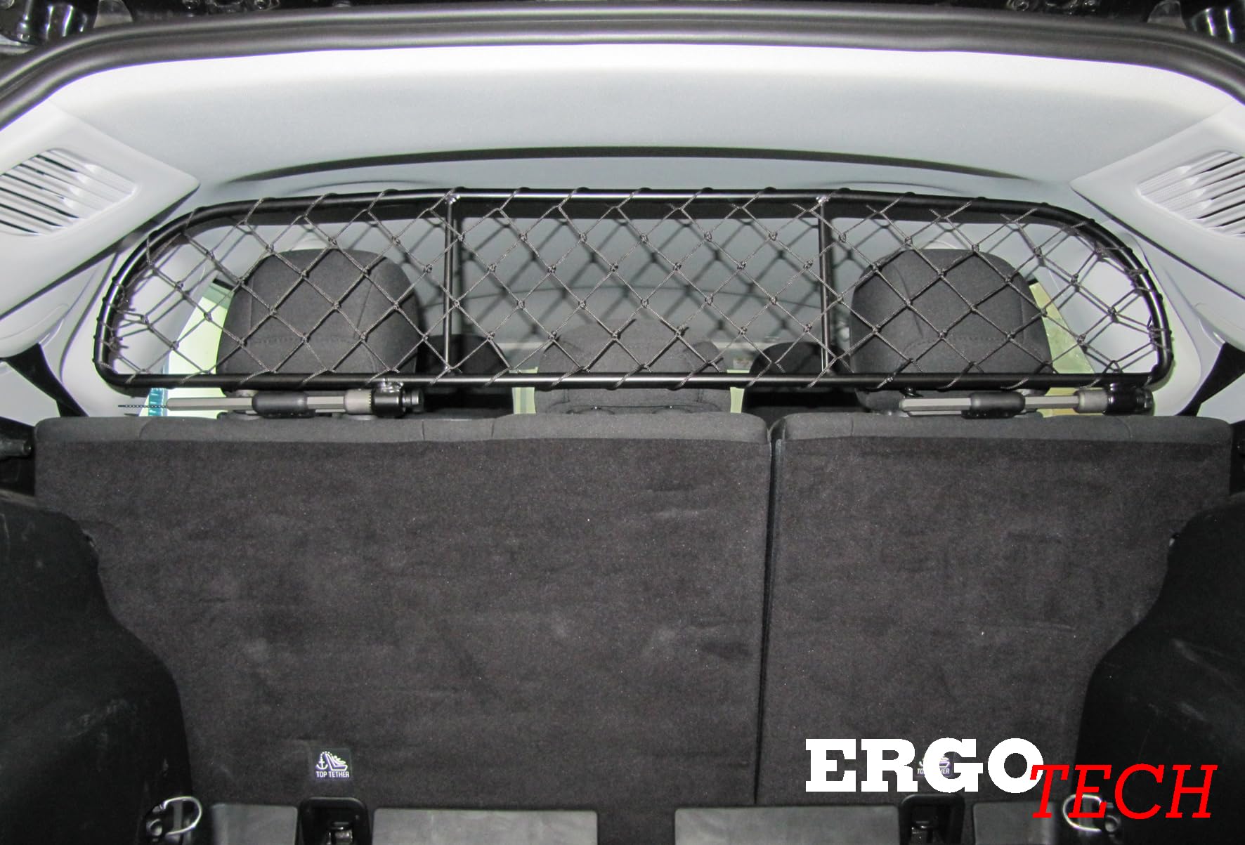 ERGOTECH Siatka oddzielająca do Jeep Compass RDA65-XXS8 KJP007, dla psów i bagażu. Bezpieczna, wygodna dla Twojego psa, gwarantowana!