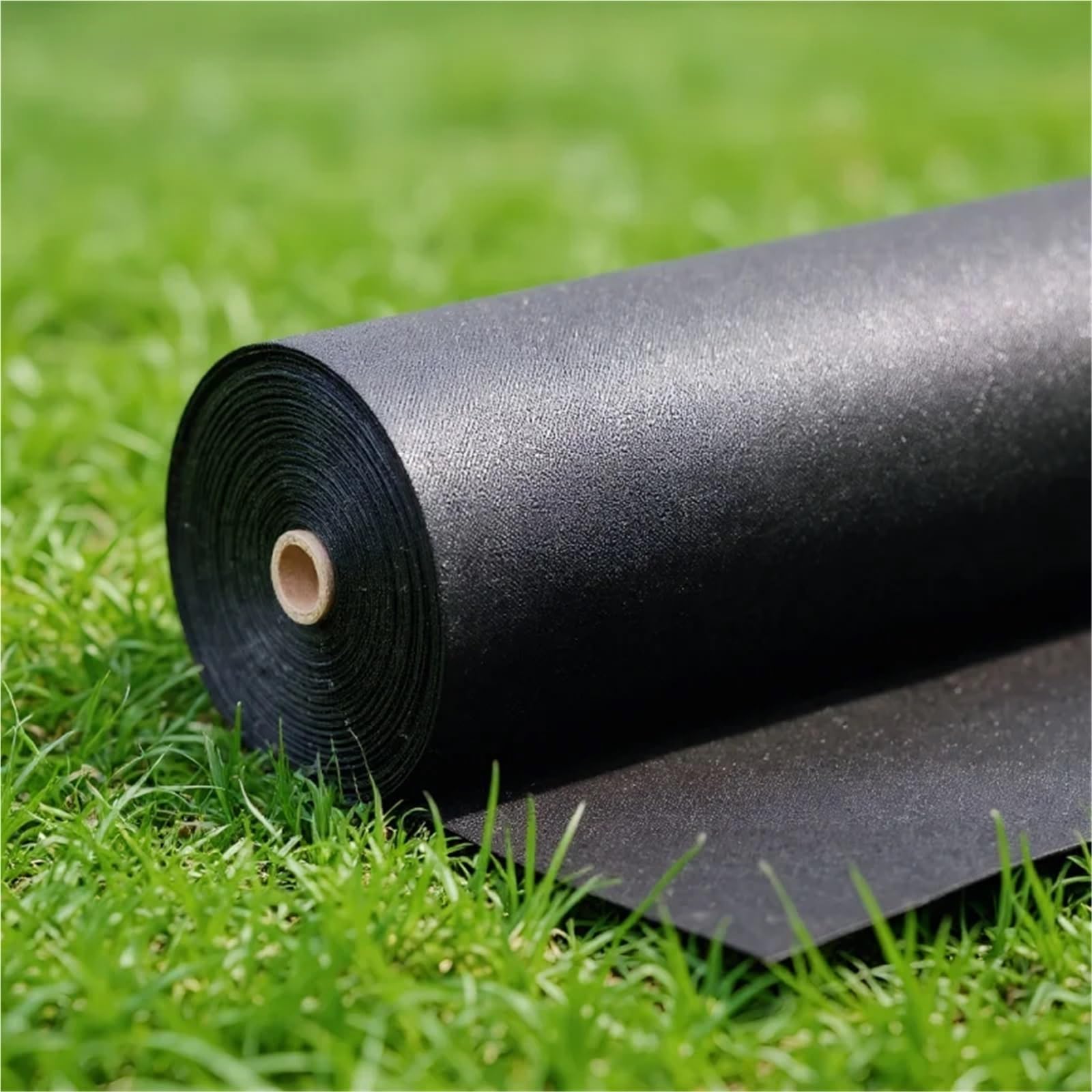 Telo Pacciamatura Tessuto barriera Anti-Erbacce da Giardino in Tessuto Non Nero Resistente for Prato e permeabilità all'Acqua di Controllo | 80CMX1000CM