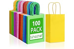 TOMNK 100Pcs Bolsas De Colores: Pon Color a Tus Celebraciones