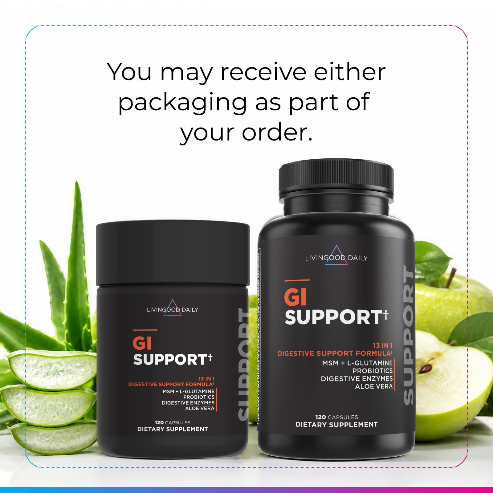 Livingood Daily GI Support, Gut Health Supplements, L Glutamine, 120 Caps — Amazon image 2