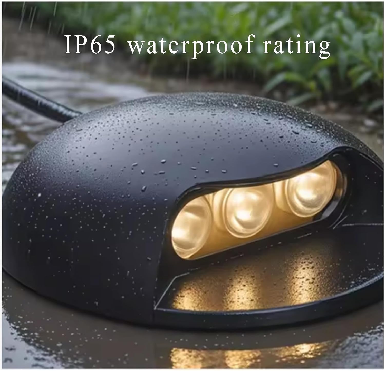 Low Voltage Buried Lights LED Landscape Light IP65 Waterproof 1 Sides Glow AC12/24V Underground Light for Outdoor Walkway Stair Deck Light