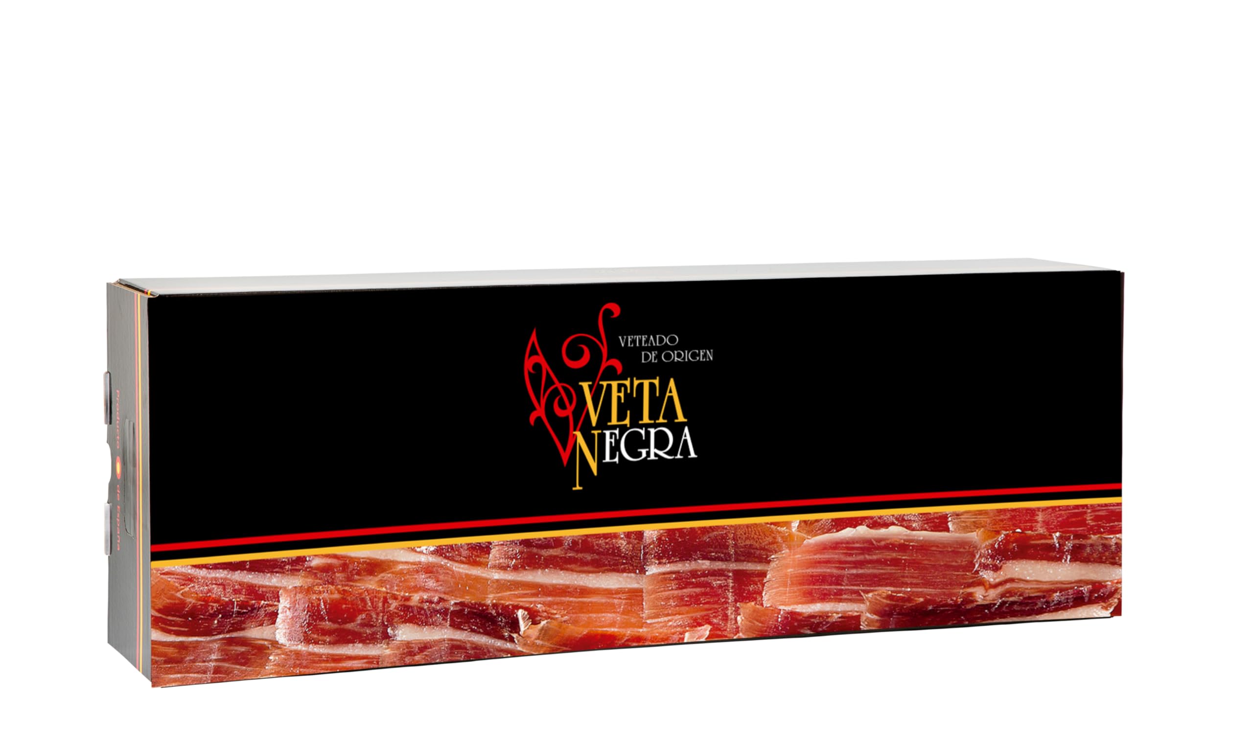 Nico Jamones - JAMON SELECTO pieza de 7,5 kg VETA NEGRA. Más de 15 meses de cuidadosa curación. Grasa entreverada y una textura jugosa que te deleitará en cada bocado.