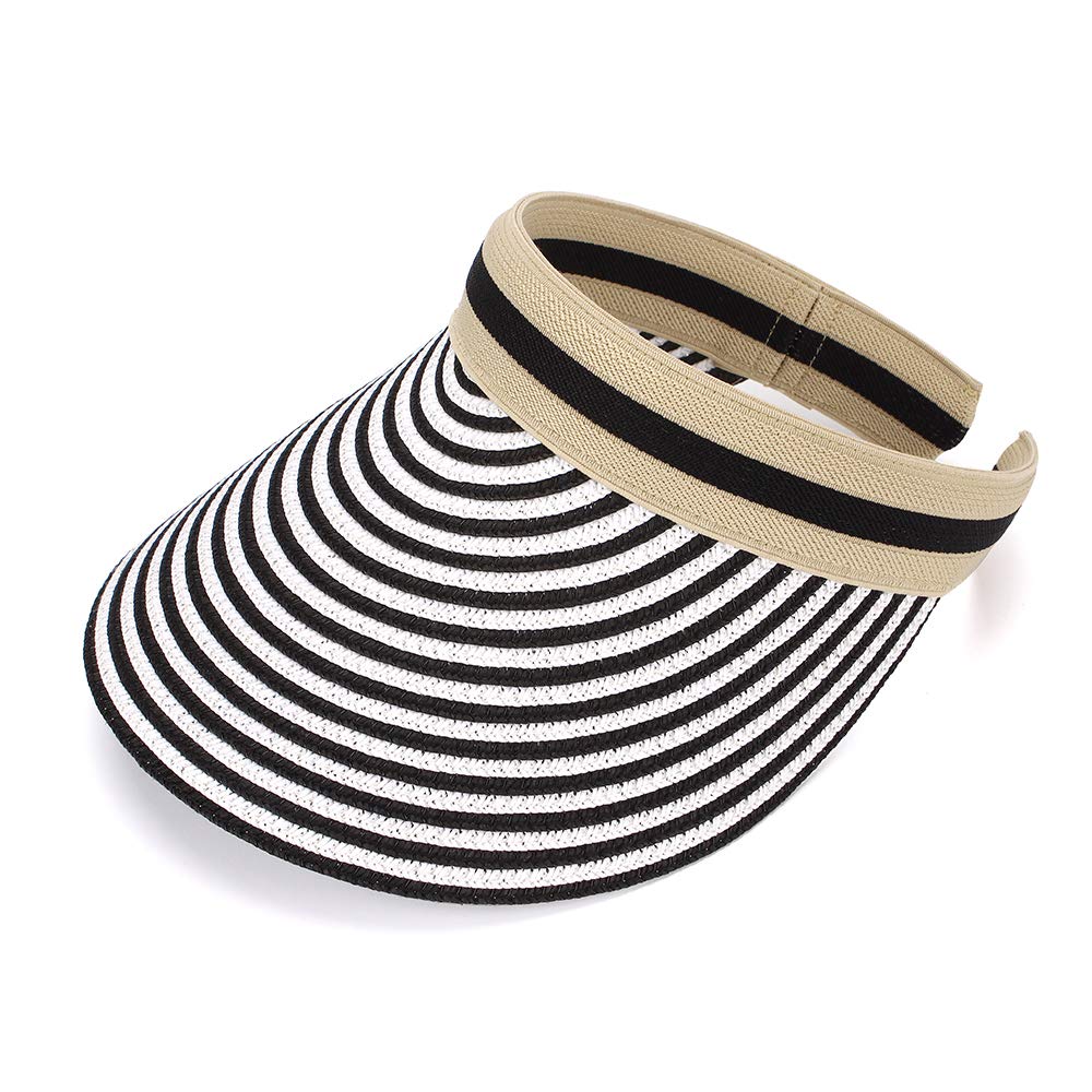 MK MATT KEELY Women Large Brim Beach Straw Golf Sun Hat Summer Cap
