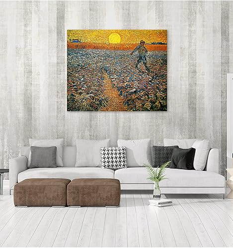 Vista 849 de DECORARTS - Almond Blossom Tree - Vincent Van Gogh Art Reproduction. Giclee Canvas Prints Wall Art for Home Decor 30x24