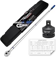 Vista 14 de Llave dinamométrica de 1/2 pulgada con clic de doble dirección, llave dinamométrica profesional de clic de doble dirección 10-170