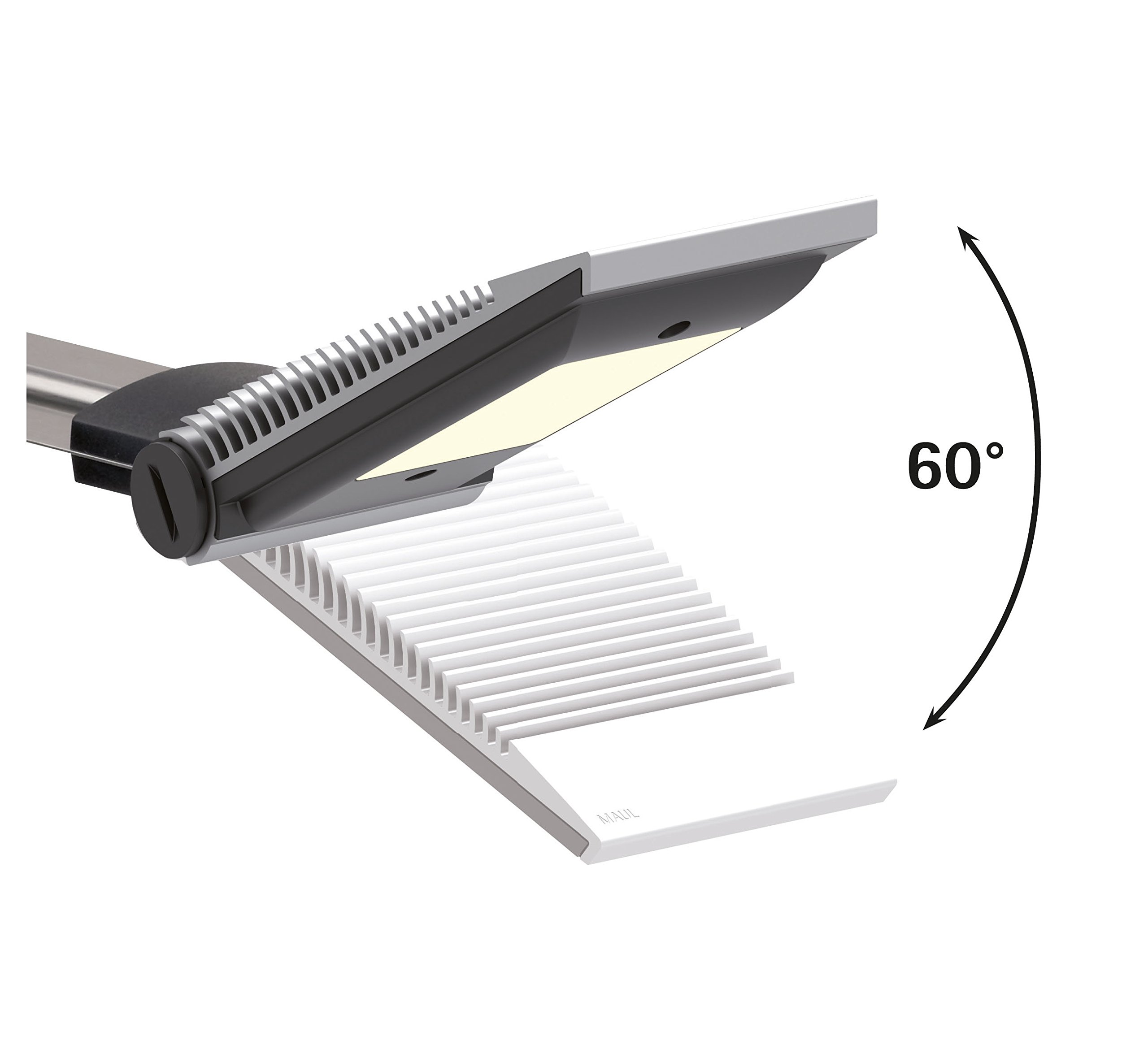 Maul 8207095 Luminaire de Bureau LED Argenté