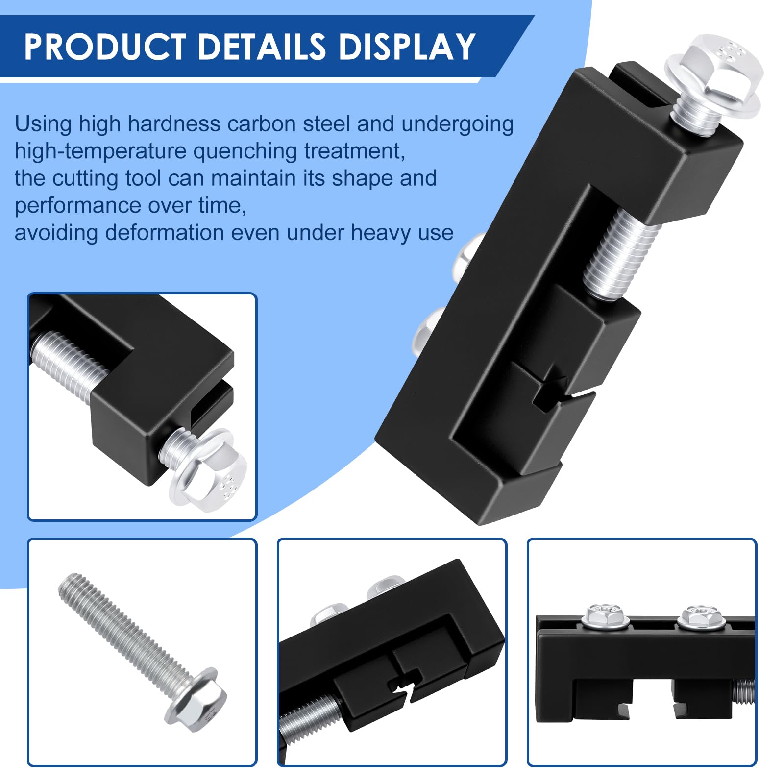 LZVXTYM CV Axle Boot Clamp Tool, Carbon Steel CV Boot Clamp Plier, CV Joint Shaft Boot Clamp Tool, Adjustable Drive Shaft Clamping Tool, CV Axle Boot Clamp Installation and Removal Tool