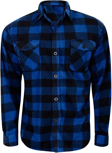 Lined Lumberjack Brushed Fleece Shirt 