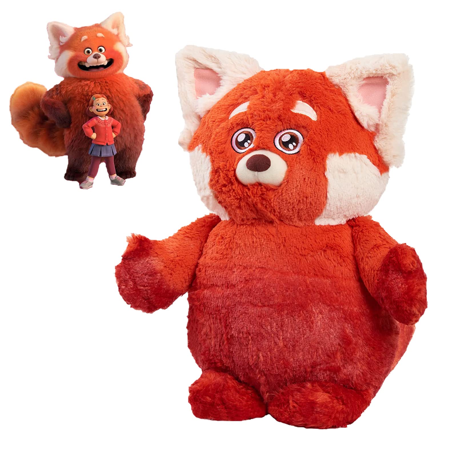 Just Play Turning Red Small Plush - Panda Plush Basic, Ages 3 Up ,13-inch Plush Red Panda Mei