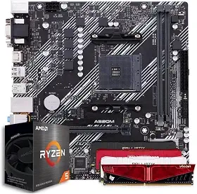 Kit Upgrade AMD Ryzen 5 5500 + AM4 A520M + 16GB DDR4 3200MHZ