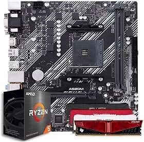 Kit Upgrade AMD Ryzen 5 5500 + AM4 A520M + 16GB DDR4 3200MHZ