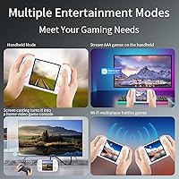 Vista 6 de RG CubeXX Retro Gaming Console Handheld 3.95-inch IPS Screen Linux System RGCube XX Portable Game Console Built-in 64G TF Card with 5035 Classic