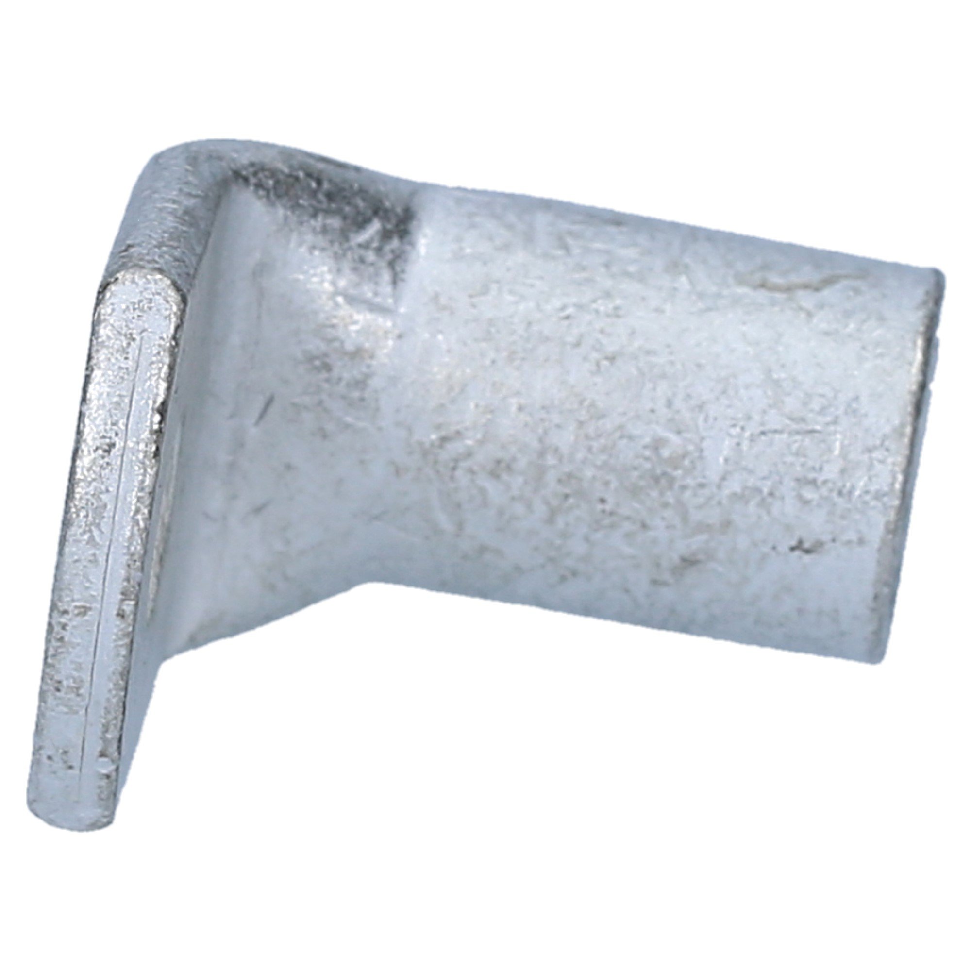 Cembre - 10x Cosse de Câble Coudée 90° A10-L8-50 mm² - M8 - Cuivre Étamé | Cosses à sertir non isolées avec trou de contrôle pour conducteurs en cuivre - Connecteur électrique pour auto et maison