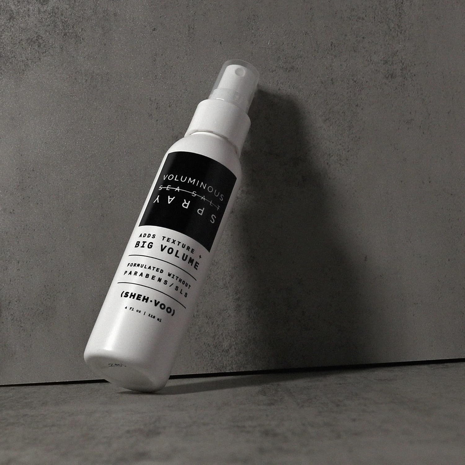 (SHEH•VOO) - VSS DUO KIT - (2) Voluminous Sea Salt Sprays - Voluminous Texturizing Spray - UV and Heat Protection - Paraben and SLS Free - 4 oz