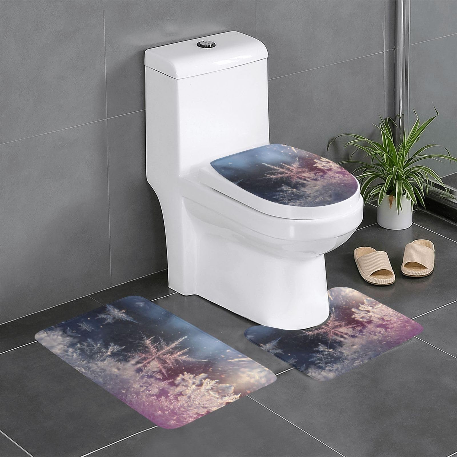 Tapis de salle de bain antidérapants WHJDPP anti-glisse pour carrelage humide