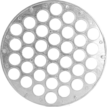 Dumpling Mold, Stainless Steel Dumpling Maker Wonton Mold Round Meat Making Tool Press Kitchen Tool for Home Kitchen Beginner