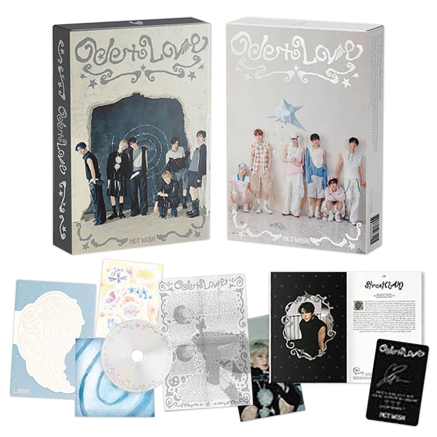 Ode to Love The 1st Album (Package Ver. / Random) CD-R + Postcard