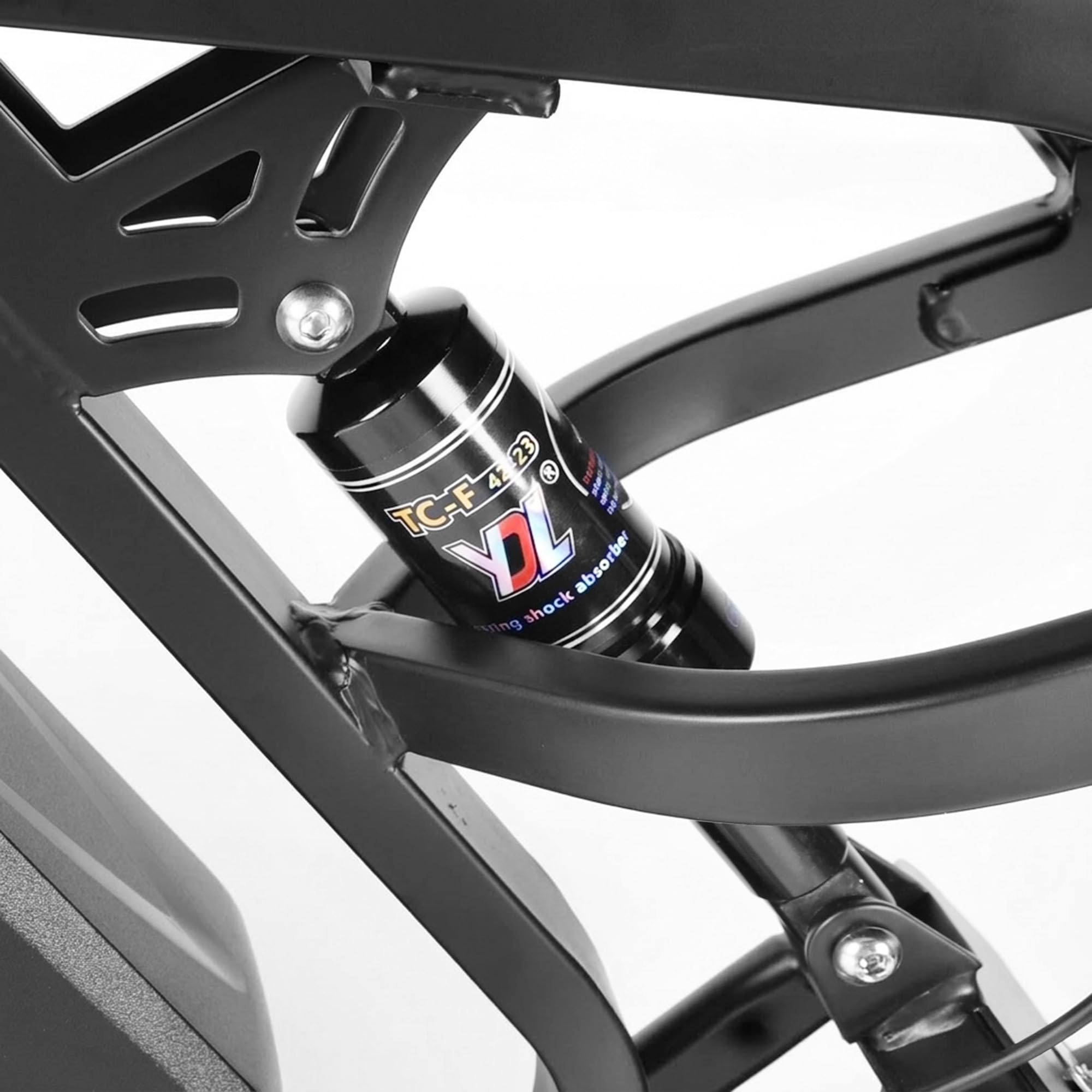 Générique CB4 Vélo Électrique Fat Bike 16 Pouces pour Adulte, Batterie 48V 10,4Ah, Moteur 250W, Double Suspension, Pneus 16×4.0", Selle Biplace, Écran LCD, Freins à Disque, Autonomie 50KM