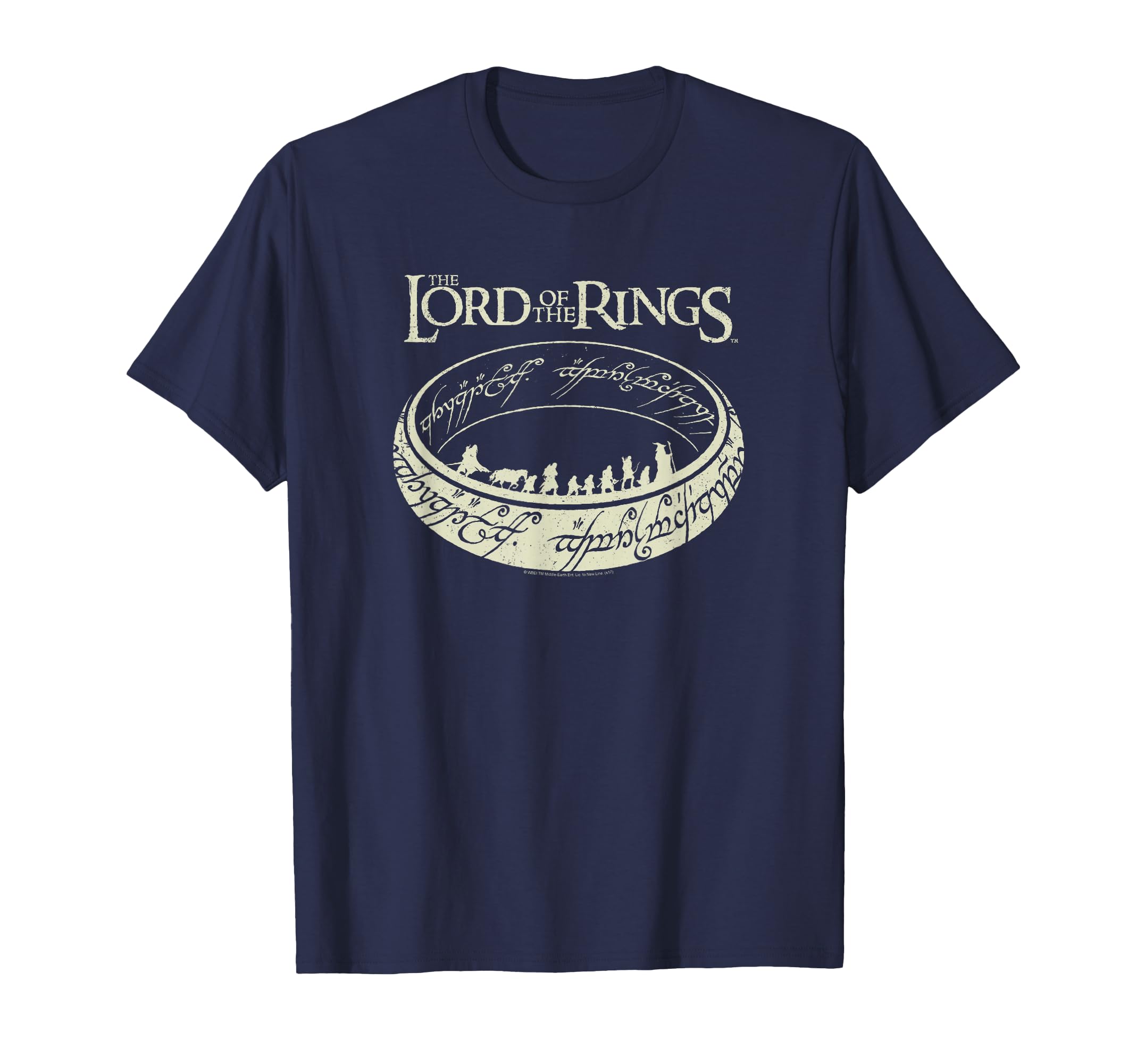 The Lord of The Rings The Journey Ring T-Shirt Small