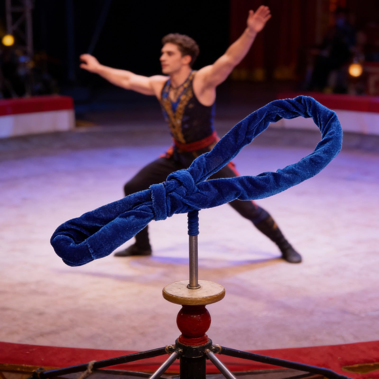 Homoyoyo Correa de Mano para Yoga Aéreo Agarre, Azul, Soporte Fiable