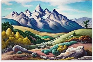 Thomas Hart Benton The Sheepherder Art Prints Poster Decorative Painting Living Room Canvas Wall Art 16x24inch(40x60cm)