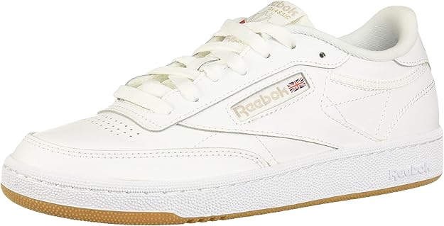Reebok Club C 85 kadın koşu ayakkabısı, Beyaz Açık Gri Gum, 35.5 EU :  Amazon.com.tr: Moda