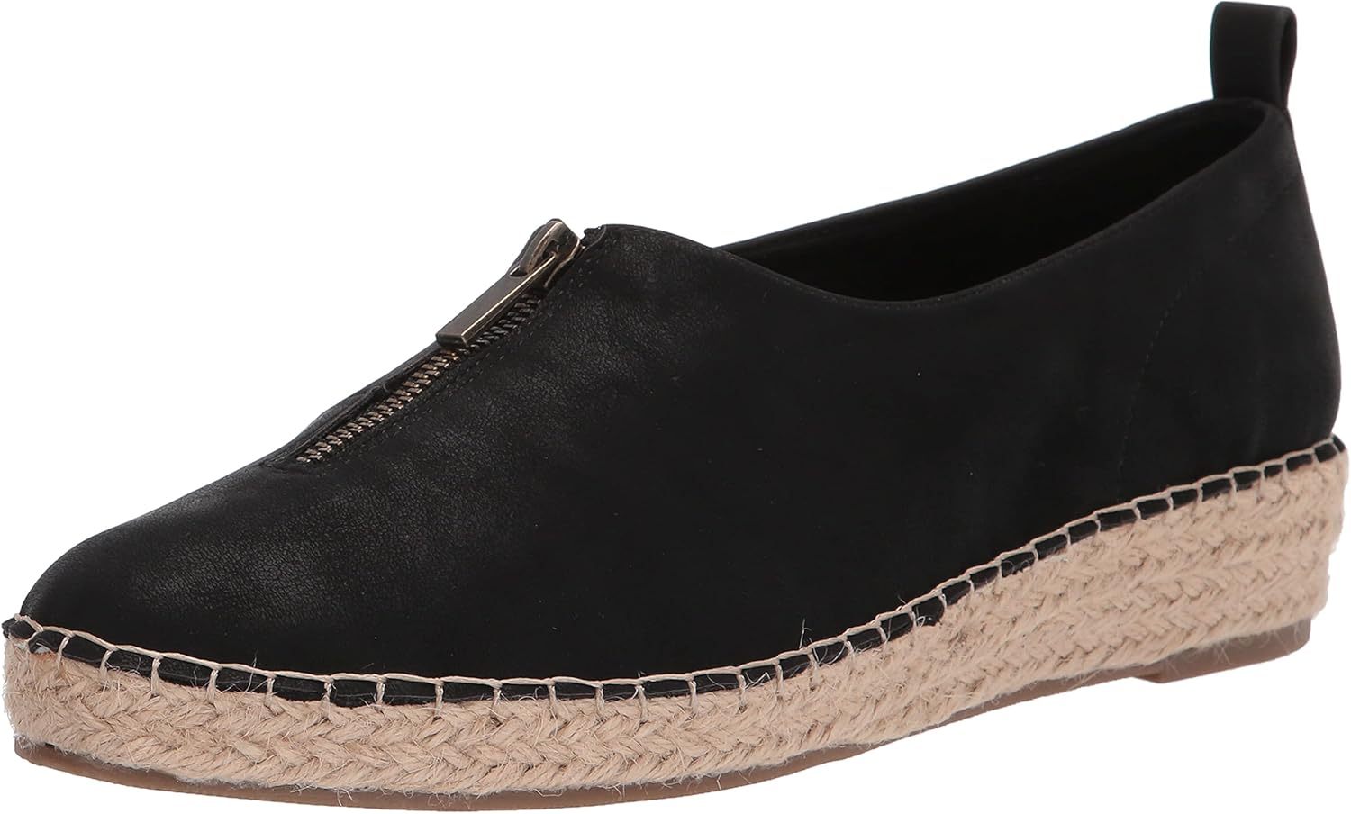 Bella Vita Women's Espadrille Sneaker, Black, 11