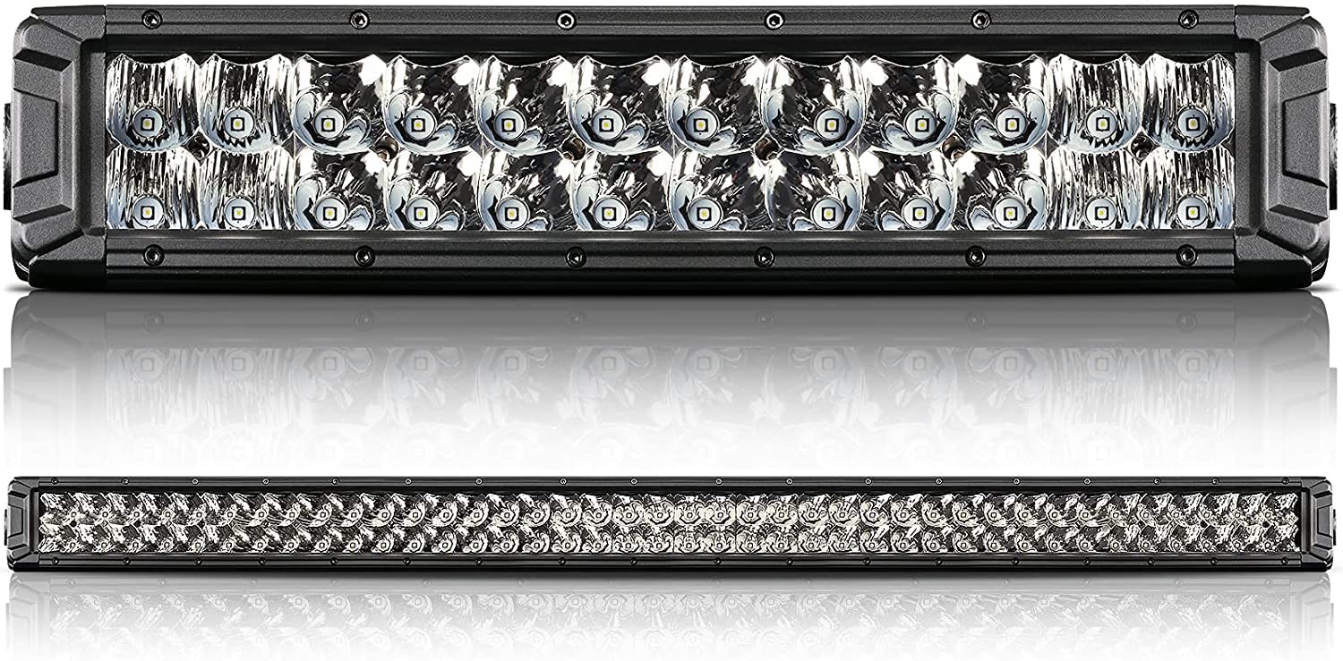 Rigidhorse led Light bar 14inch & 42inch led Light bar 120W & 400W Double Row Light Bars Driving Light Fog Light Work Light for Truck Boat SUV ATV UTV
