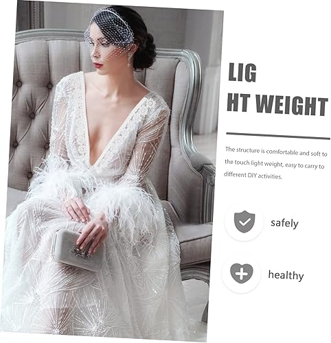 Miniatura 7 de Ciieeo 1 rollo de vestidos de novia de encaje calado para novia tela vintage ribete de encaje blanco bordado negro bordado de tela de ajuste de seda