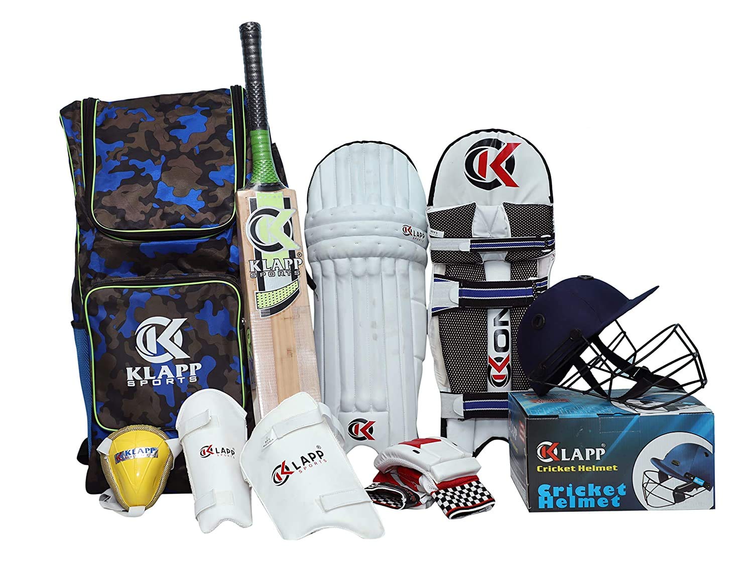 Buy Klapp Champion Pro Cricket Kit for Left Hand Player, Cricket Set Buy Klapp Champion Pro Cricket Kit for Left Hand Player, Cricket Set