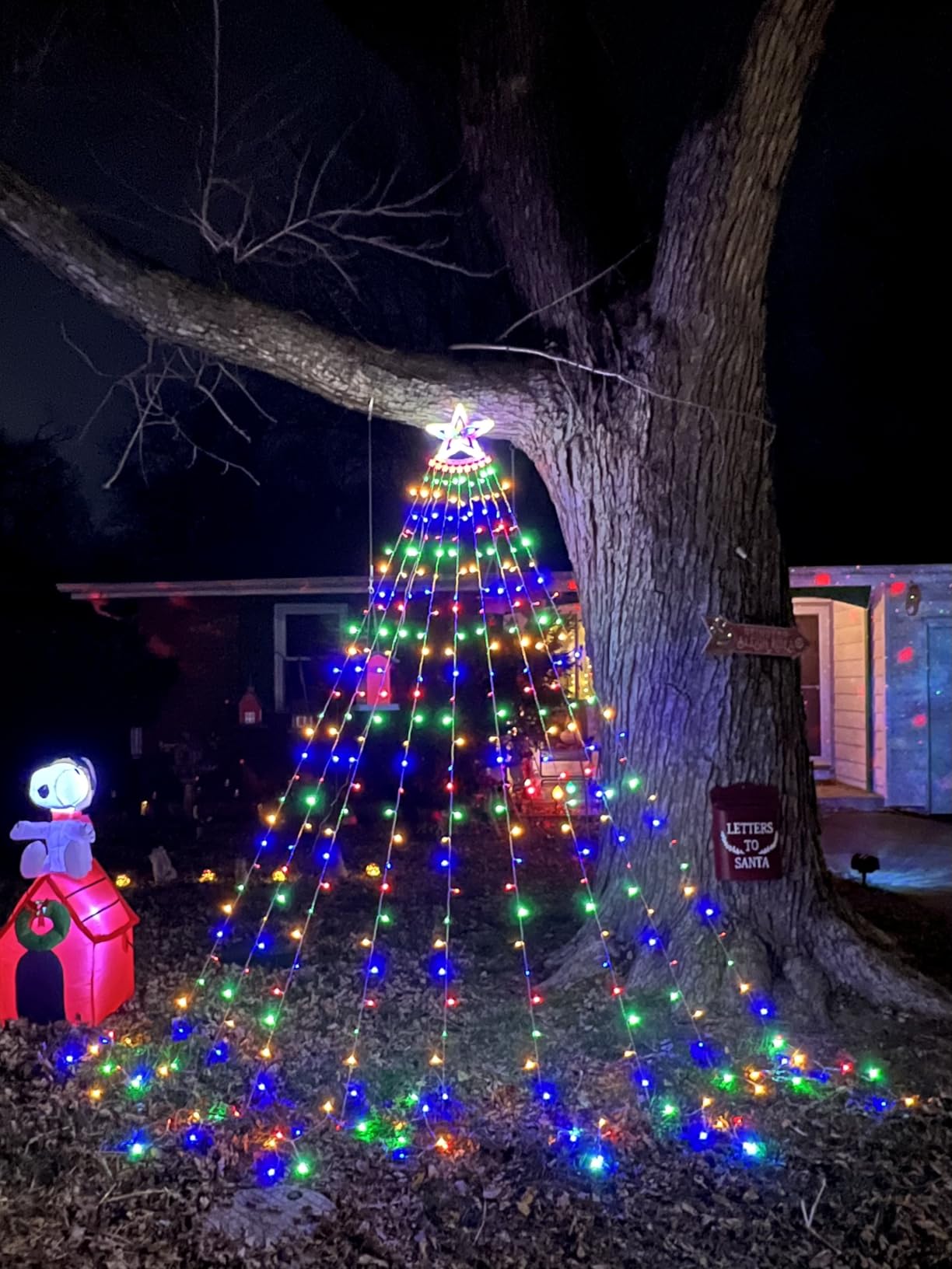 12.6 FT Waterfall Christmas Lights photo review