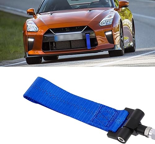 Xotic Tech - Correa de remolque con adaptador de orificio de remolque compatible con Infiniti G35 G37 Q50 Q60 o Nissan GT-R 350Z 370Z