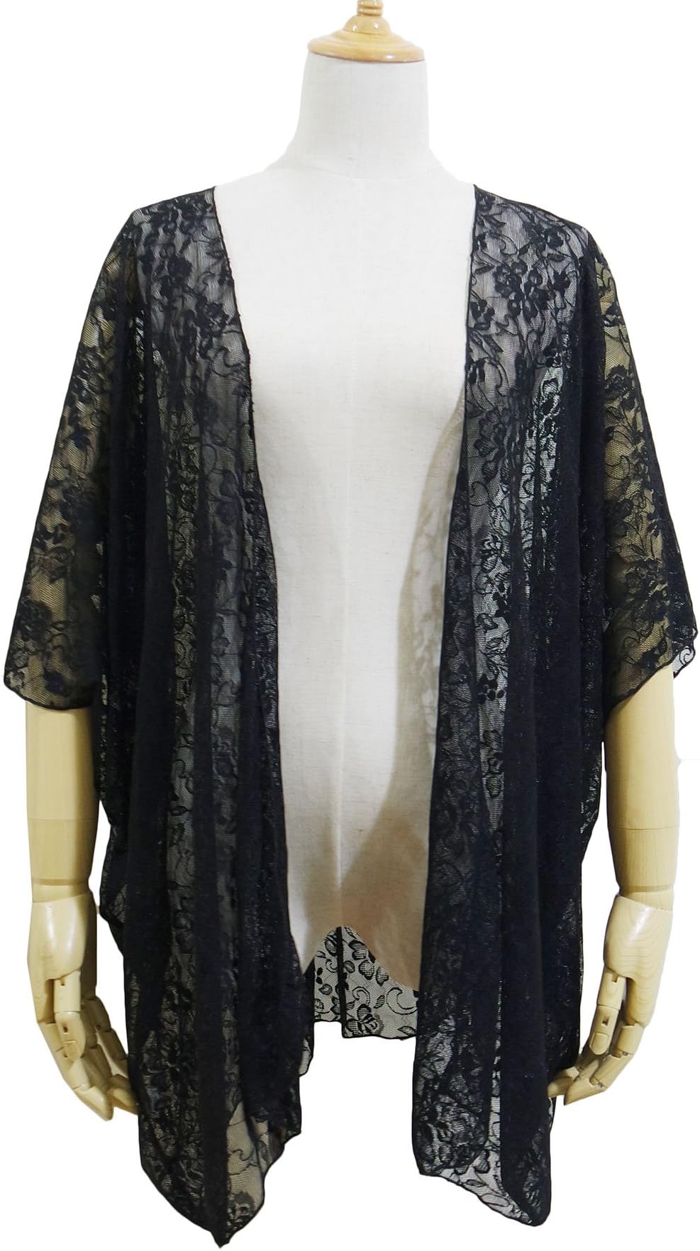 Light Lace Kimono Beach Bikini Cover up Beachwear Swimwear for Women