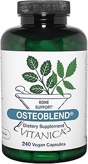Vitanica, OsteoBlend, Bone Support, Vegan, 240 Capsules