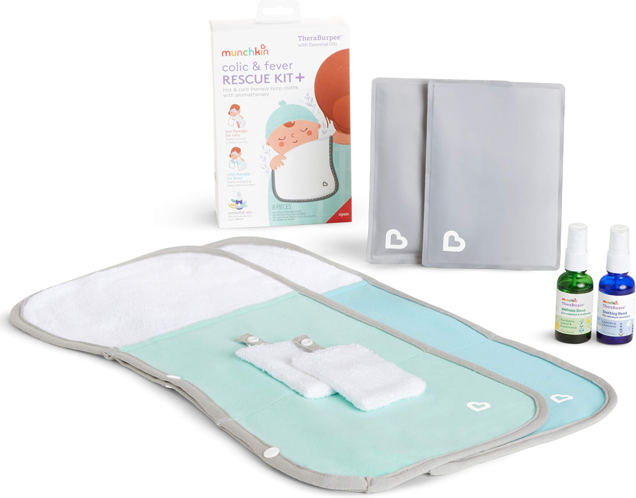 TheraBurpee Colic & Fever Rescue Kit with Essential Oils