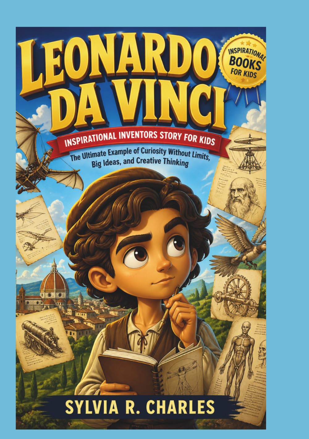 LEONARDO DA VINCI Inspirational Inventors Story For Kids: The Ultimate Example of Curiosity Without Limits, Big Ideas, and Creative Thinking (know some of your inventors and some ancient stories)