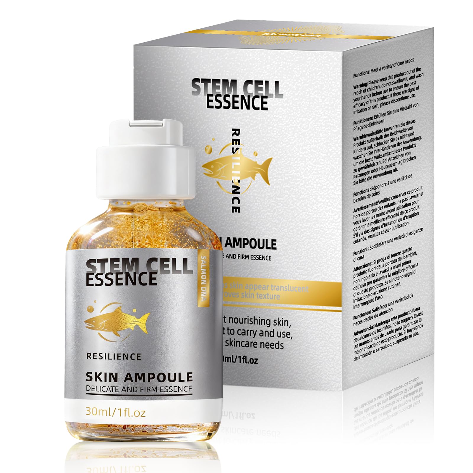 Amazon.com: Salmon DNA Serum – Salmon DNA Microneedling Serum for