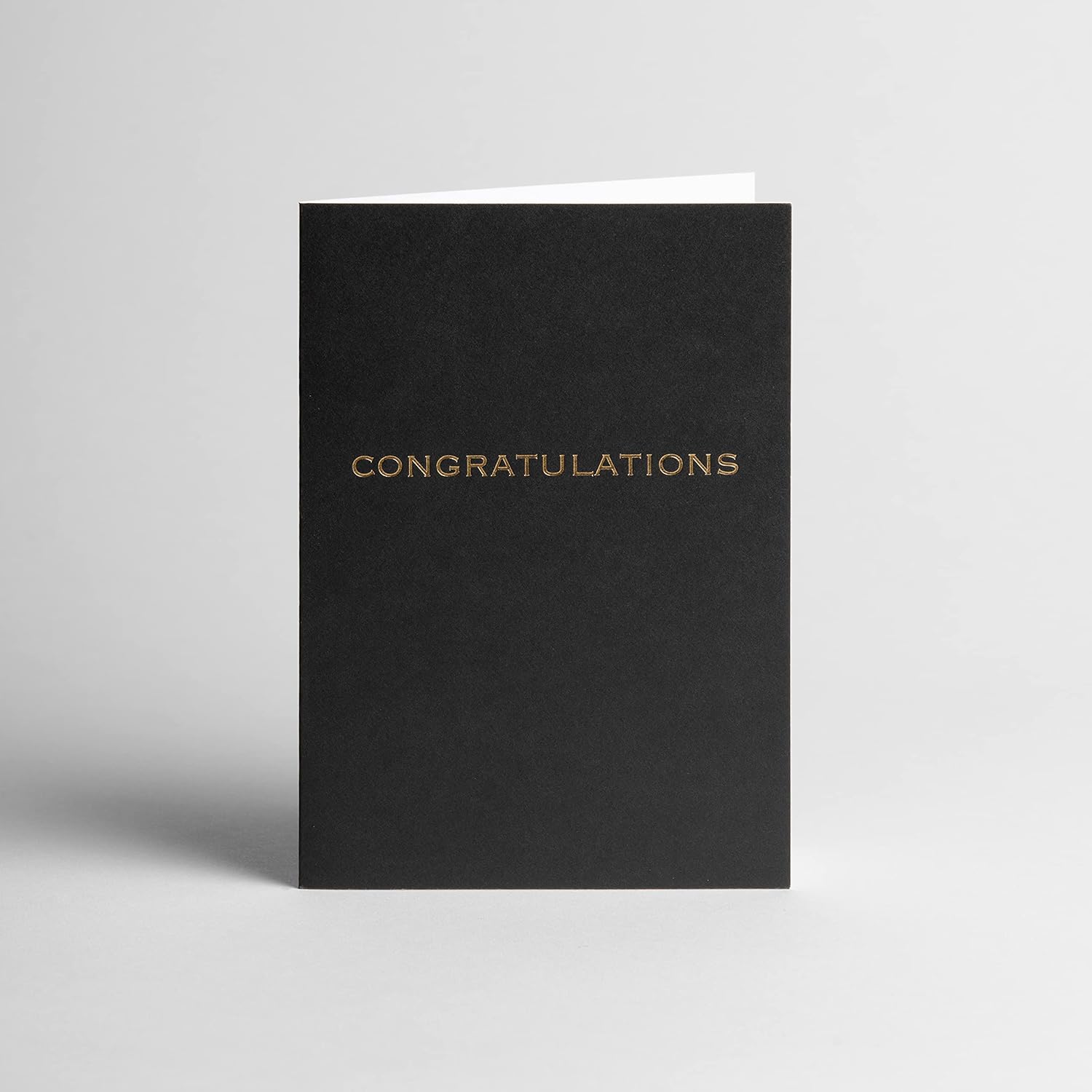 Blake Note Cards Sienna Congratulations Black Note Cards with Ice White envelopes A6 148 x 105 mm - Pack of 5, NCA5250/5