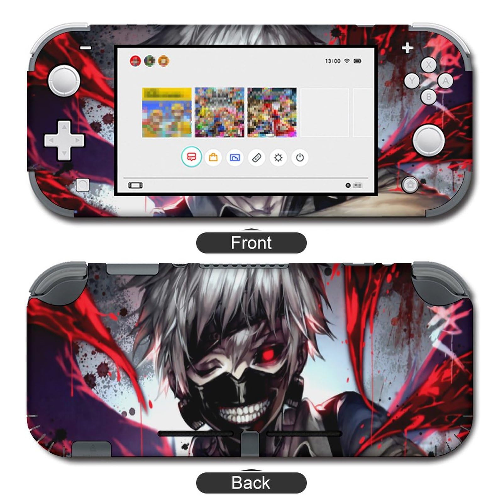 Amazon.co.jp: Switch/Switch Lite スキンシール 東京喰種トーキョー