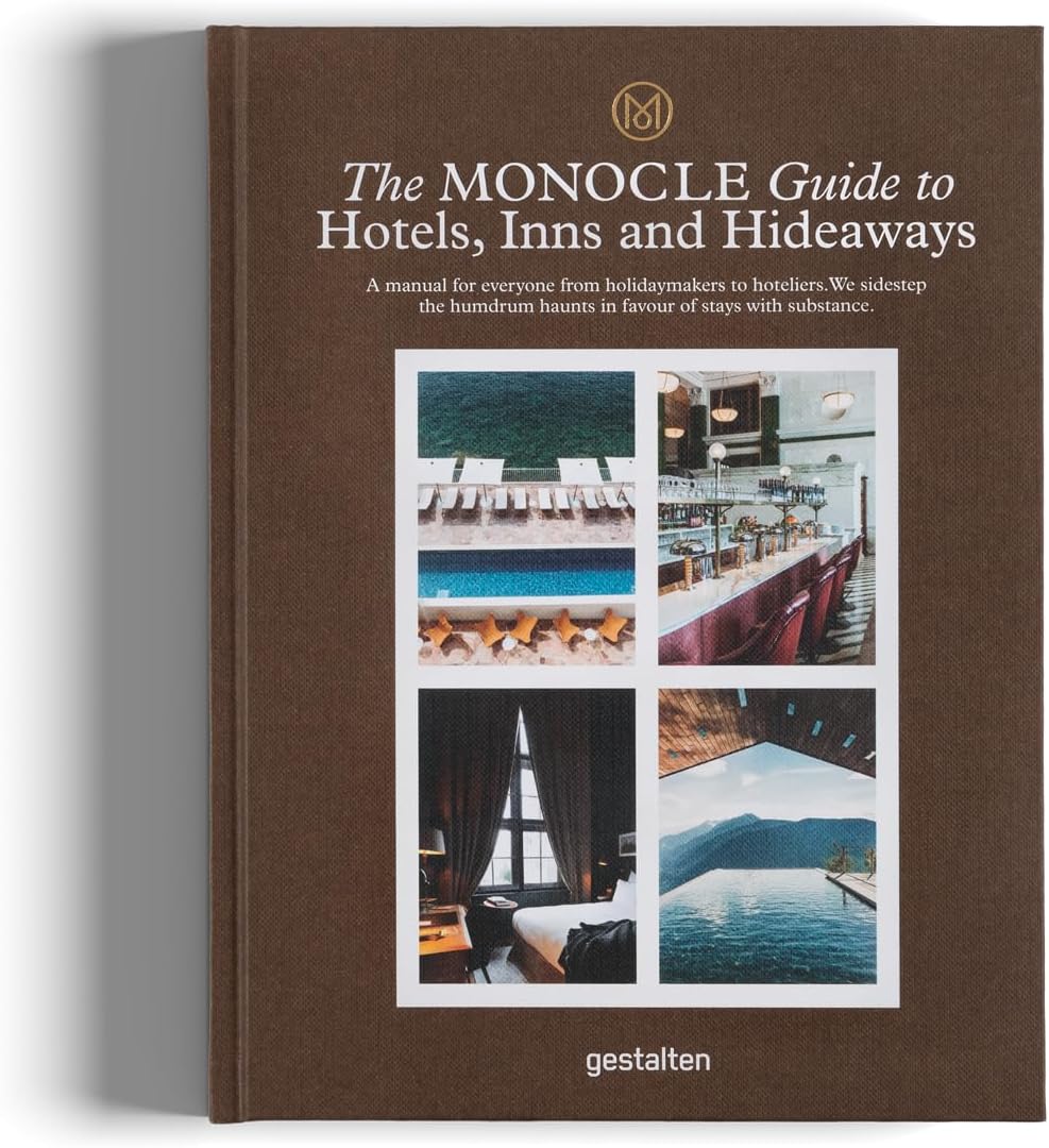 The Monocle Guide to Hotels, Inns and Hideaways: A manual for everyone from holidaymakers to hoteliers. We sidestep the humdrum haunts in favour of stays with substance. (Monocle Travel Guide) Hardcover – August 15, 2018