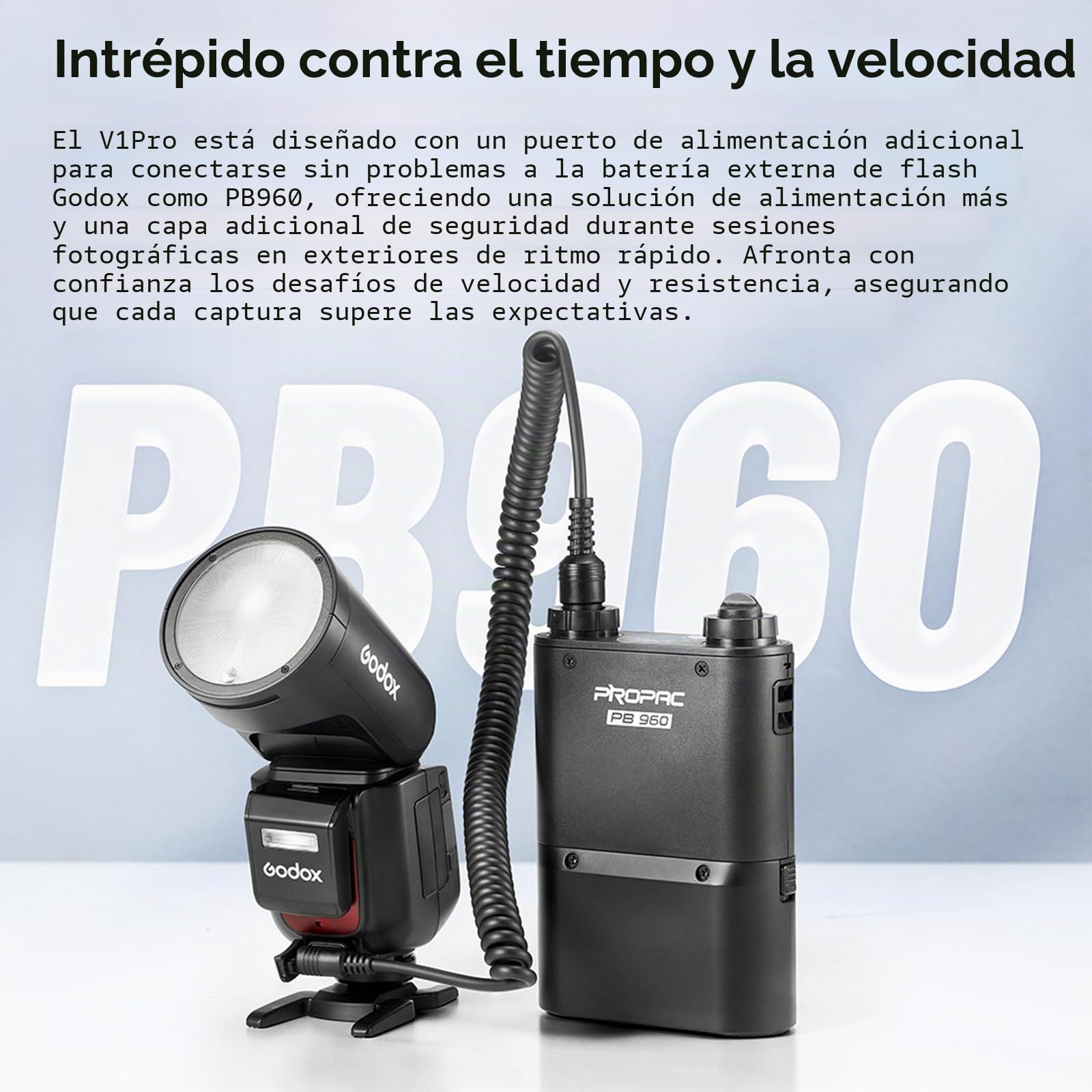 Godox V1 Pro V1pro-C Flash de Cámara TTL para Canon, GODOX V1-C Mejorado, 2,4 G HSS 1/8000s Li-Ion 76 WS
