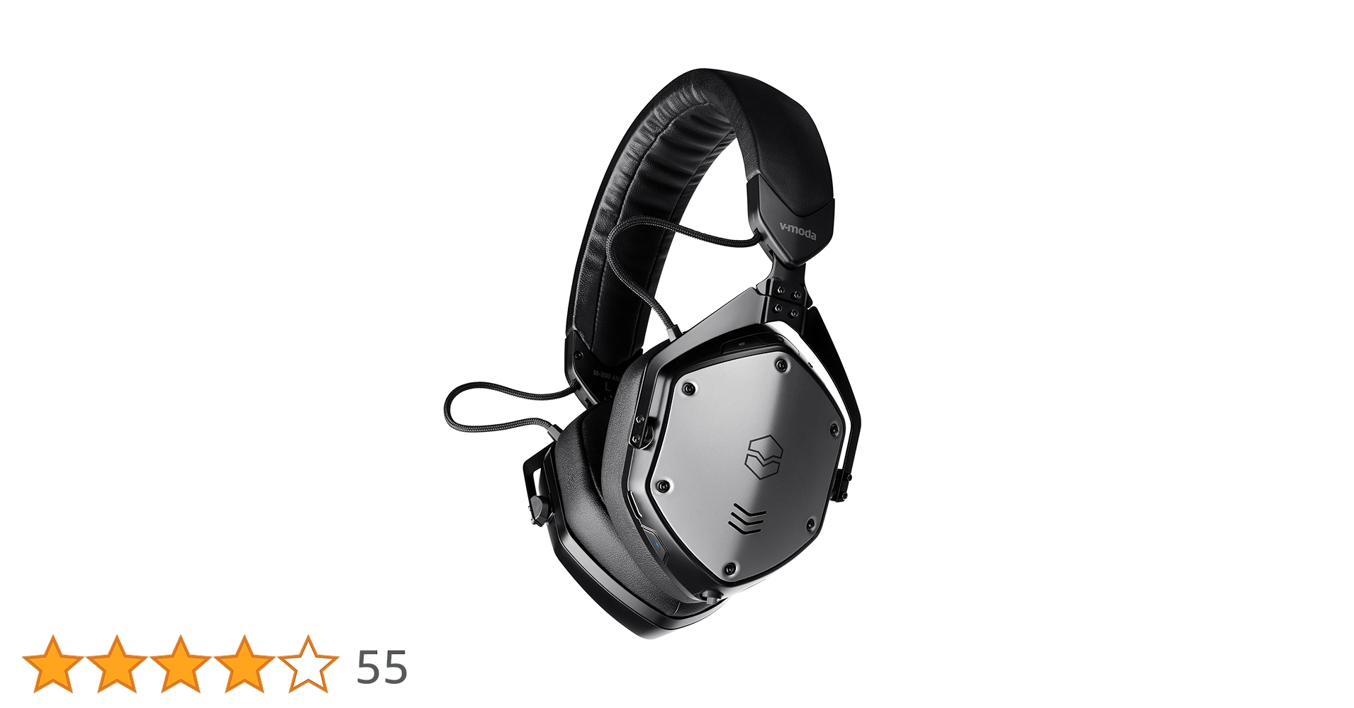 Amazon.co.jp: V-MODA M-200 ANC M200BTA-BK Bluetooth Over-Ear