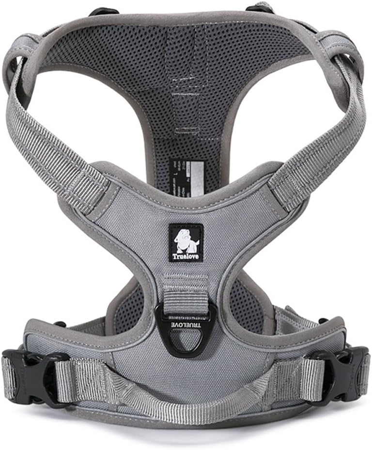 SGODA Dog Vest Harness, Grey, Medium