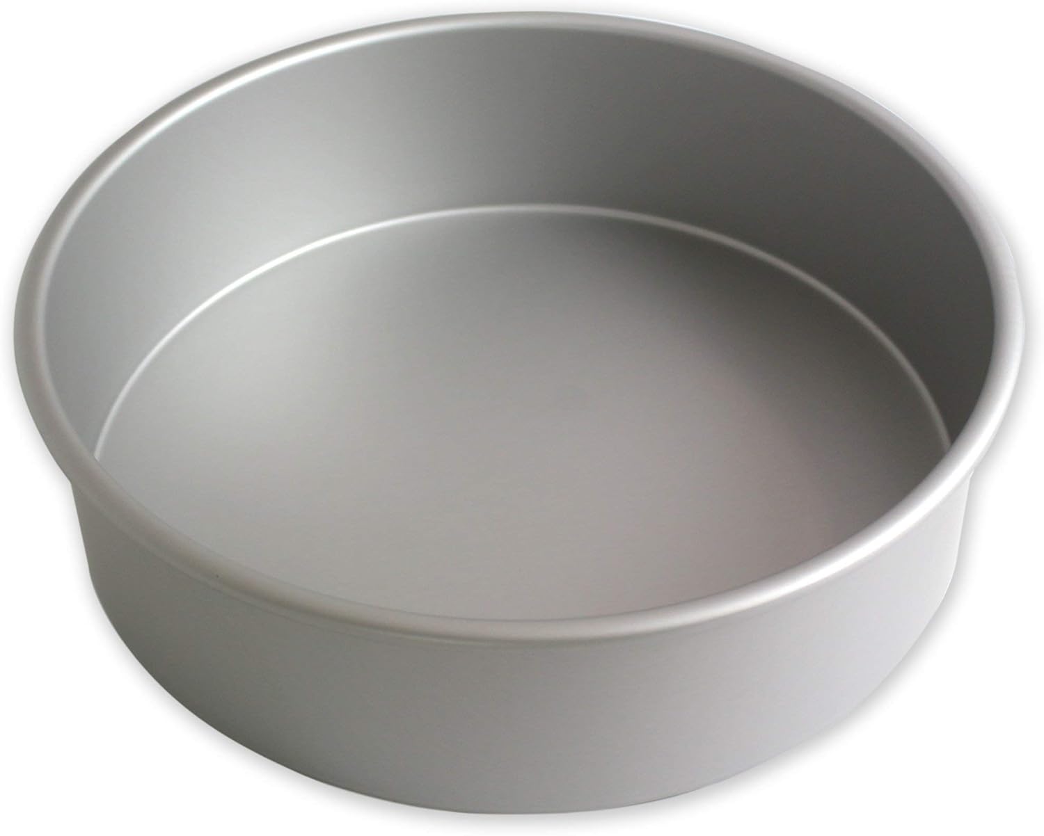 PME RND143 Anodised Aluminium Round Cake Pan 14 x 3Inch Deep , Silver