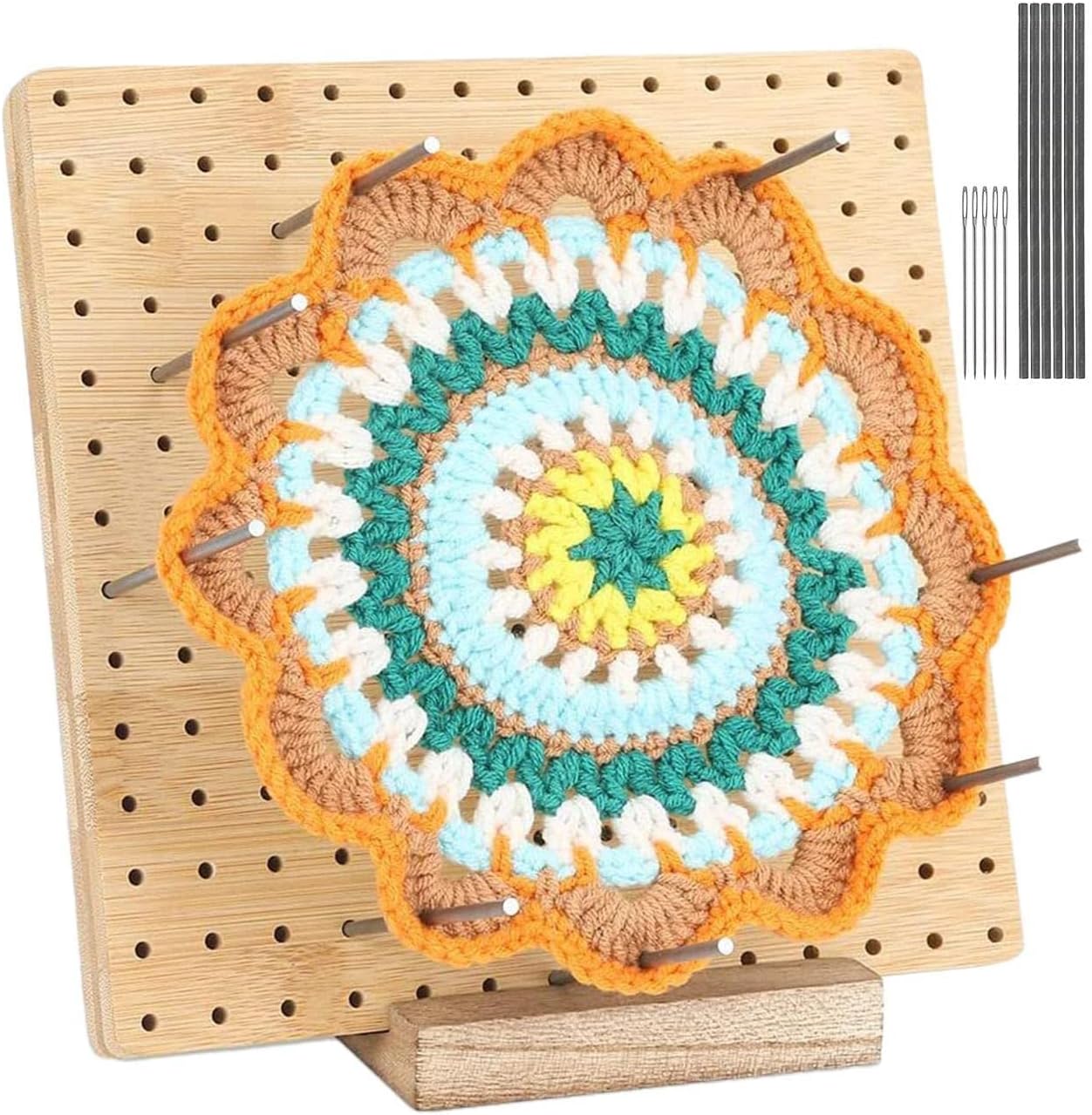 Wooden Blocking Board Granny Square Crochet Board Blocking Boards