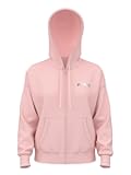 Women's PINK Logo Full Zip-up Sweatshirt, Dollhouse, XL