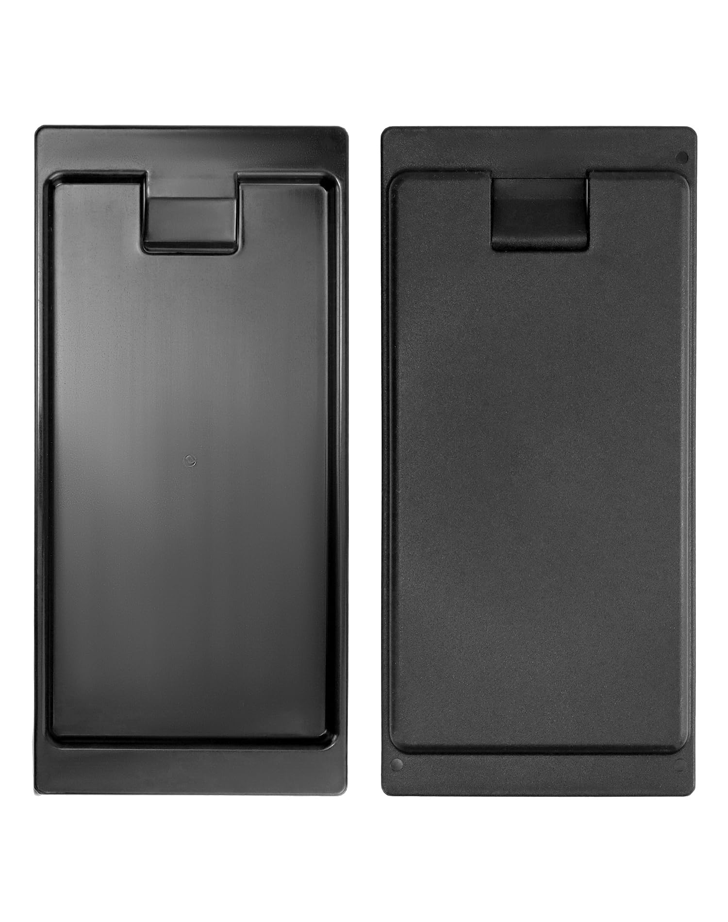QWORK Soportes negros para cheques, 36 bandejas de presentación de cheques, soporte de punta de cheques para recibos, dinero en efectivo, tarjetas de crédito, utilizado en restaurantes, cafeterías